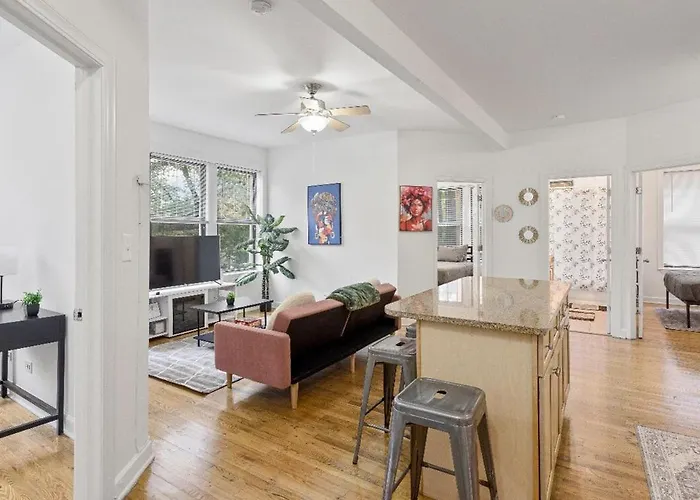 Apartamento Modern 3br Retreat Hyde Park Comfort & Style Chicago